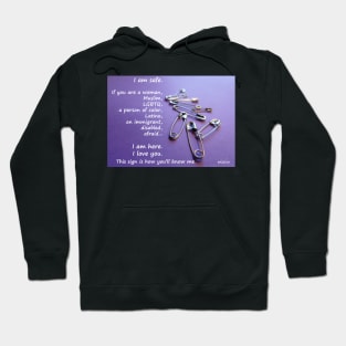 Safety Pin Solidarity Hoodie